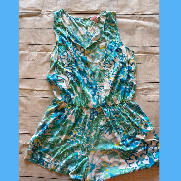 Lilly Pulitzer ”In a Pinch” Tybee Romper - Picture 2 of 6